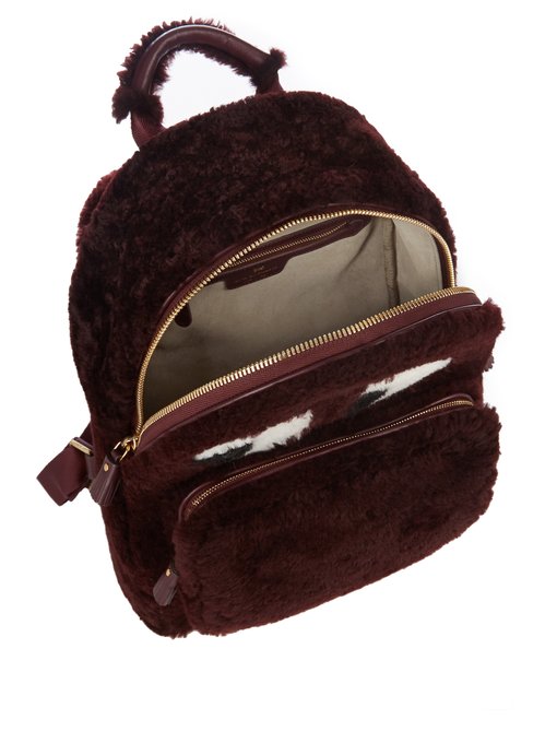 Ghost mini shearling backpack | Anya Hindmarch | MATCHESFASHION UK