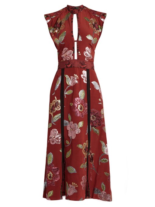 burberry floral dress