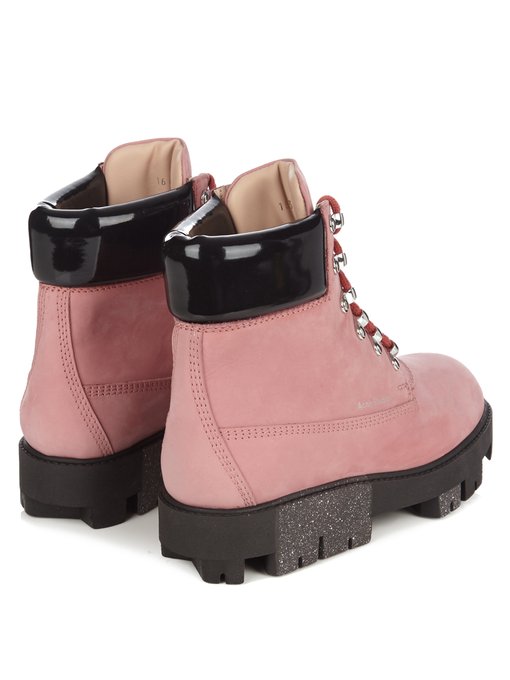 acne snow boots