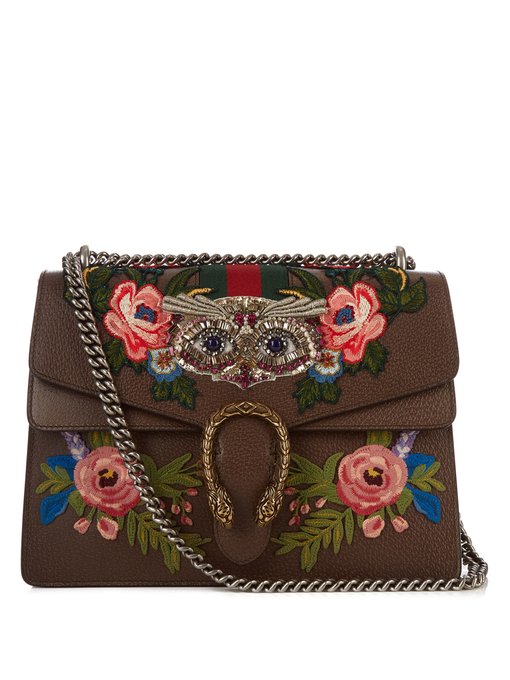 Dionysus embellished leather shoulder bag | Gucci | MATCHESFASHION US