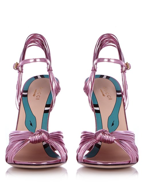 Allie leather sandals | Gucci 