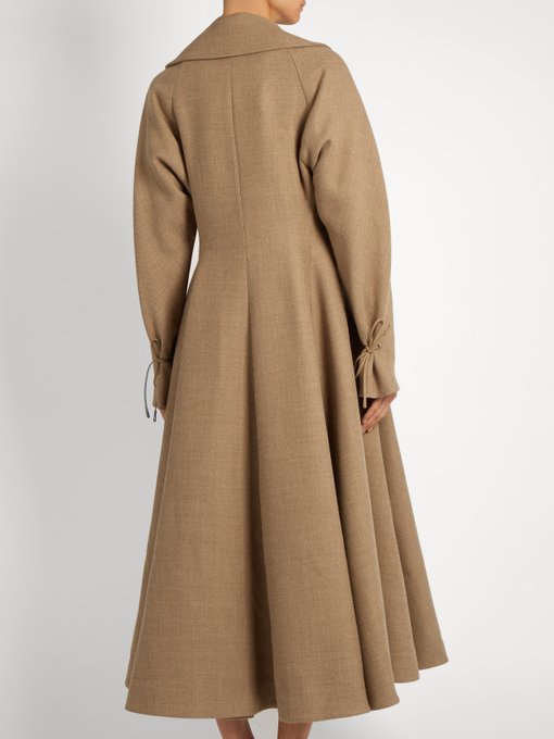Laug oversized-lapel A-line coat | The Row | MATCHESFASHION.COM UK