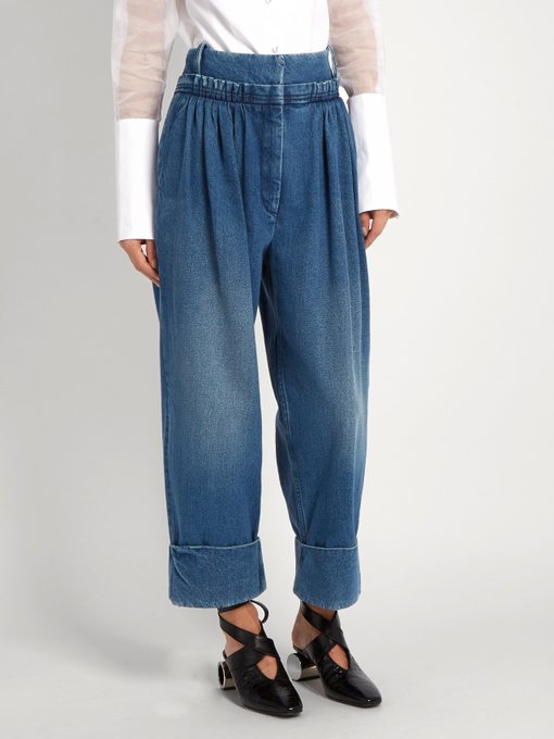 Pleat-front wide-leg jeans | JW Anderson | MATCHESFASHION US