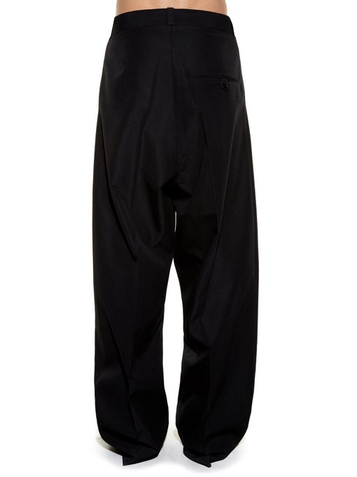 VETEMENTS Black Oversized Suit Trousers in Additional Details Will Be ...