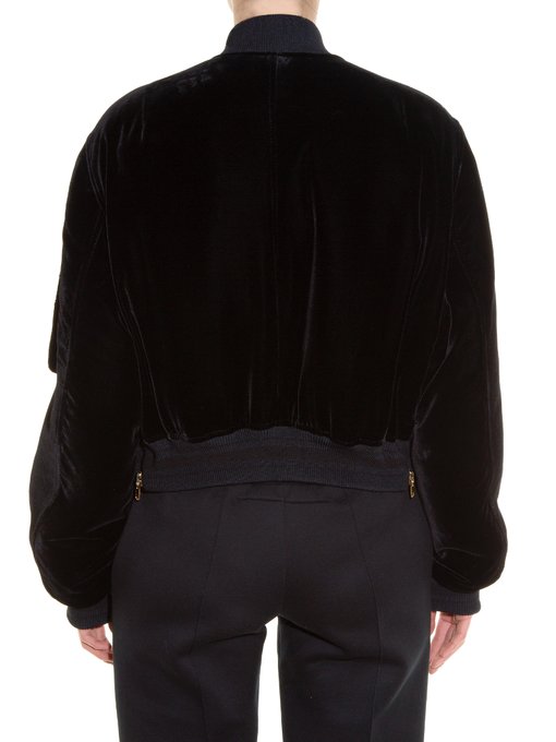 Velvet bomber jacket | Givenchy | MATCHESFASHION US