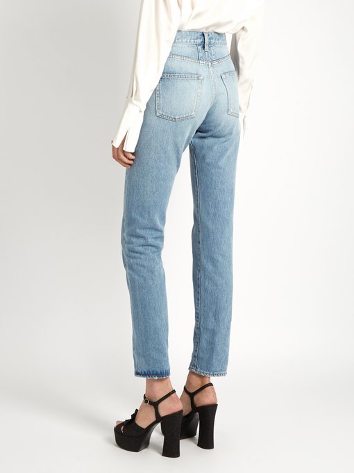 High-rise tapered-leg jeans | Saint Laurent | MATCHESFASHION UK