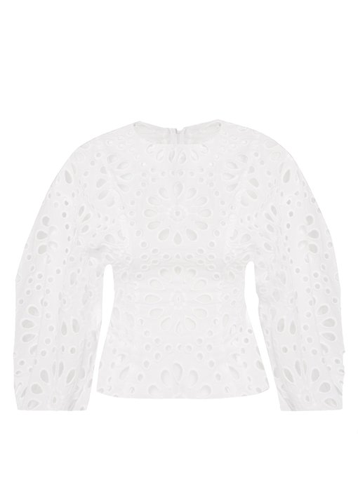 Broderie-anglaise cotton top | A.W.A.K.E. Mode | MATCHESFASHION UK