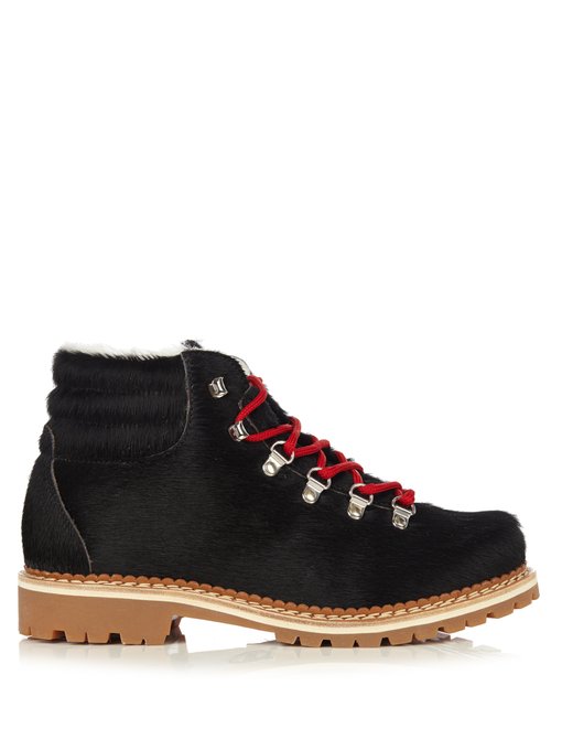 Margherita calf-hair après-ski boots | Montelliana | MATCHESFASHION US