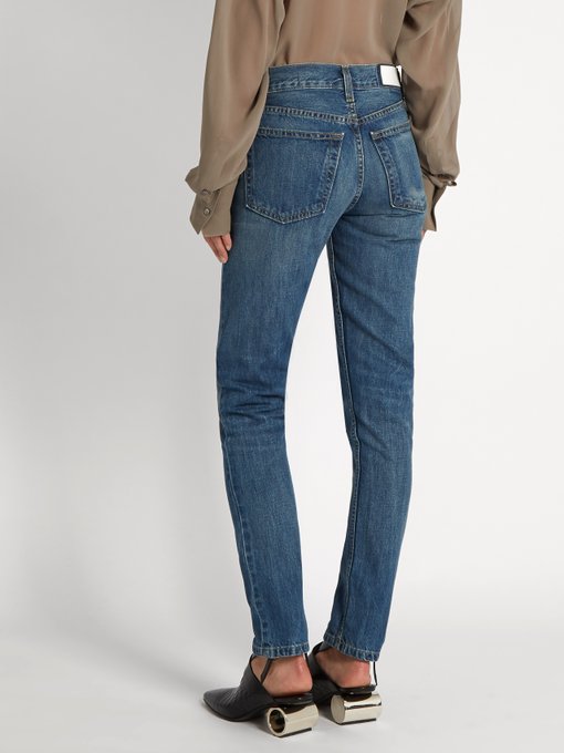 High-rise straight skinny-leg jeans | Re/Done | MATCHESFASHION UK