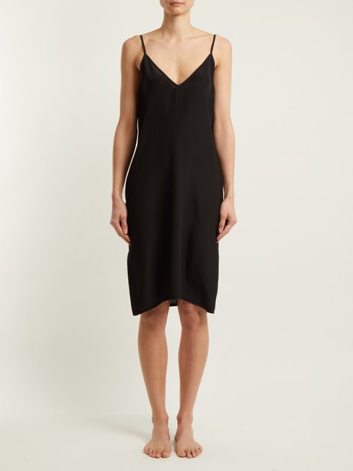 V-neck silk slip dress | Raey | MATCHESFASHION US