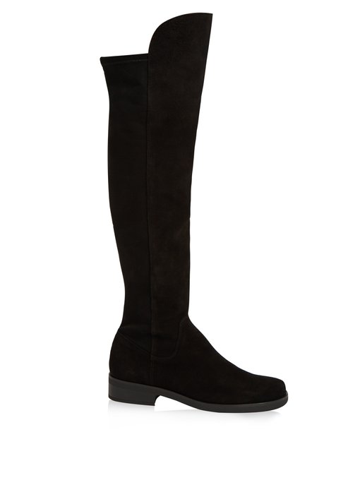 Ortisei over-the-knee suede boots 
