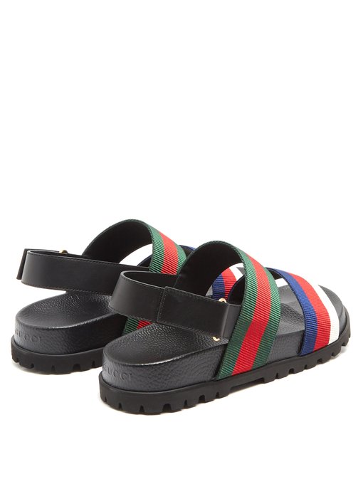Rimini striped sandals | Gucci 