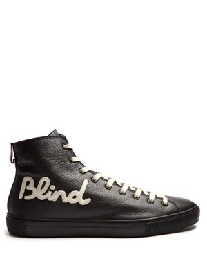 Blind for Love high-top leather 
