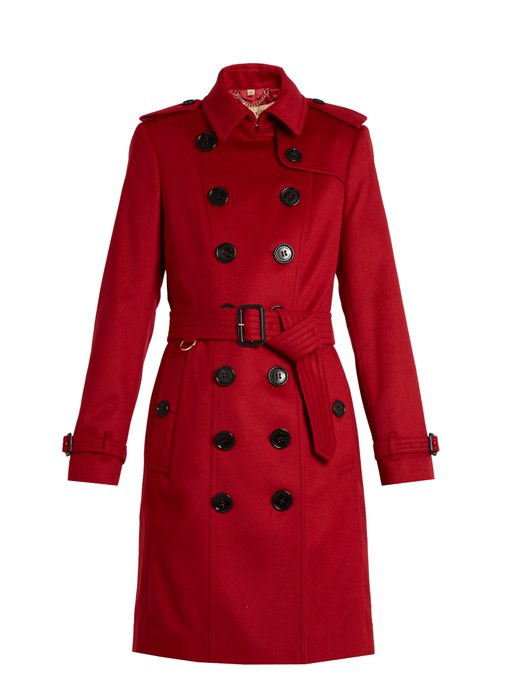 Sandringham long cashmere trench coat | Burberry | MATCHESFASHION US