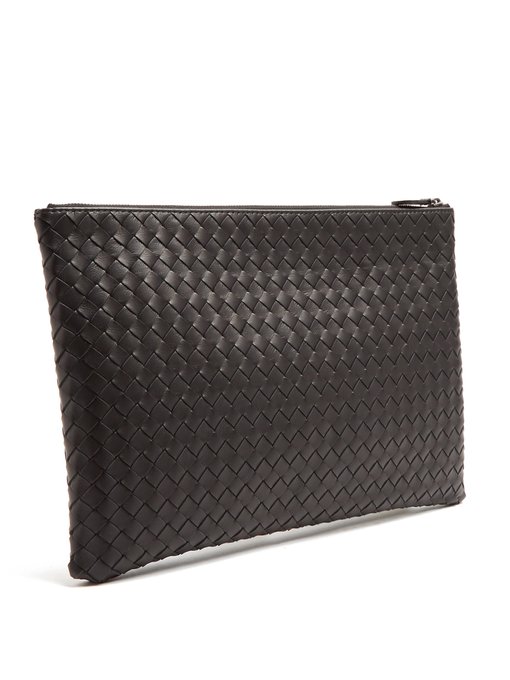 Intrecciato leather pouch | Bottega Veneta | MATCHESFASHION UK