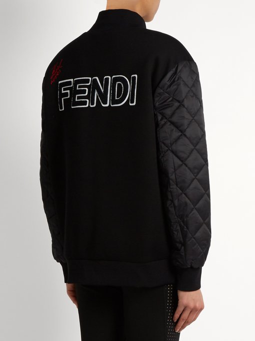 Karlito down-filled performance bomber jacket | Fendi | MATCHESFASHION ...