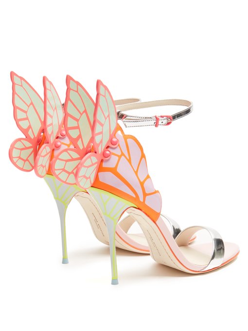 Chiara butterfly-wing leather sandals | Sophia Webster | MATCHESFASHION US