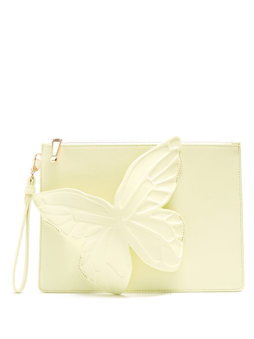 Flossy butterfly leather pouch | Sophia Webster | MATCHESFASHION UK
