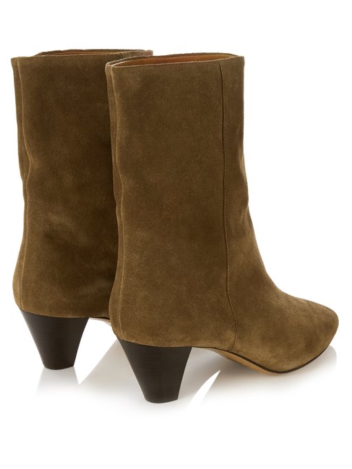 isabel marant dyna suede boots