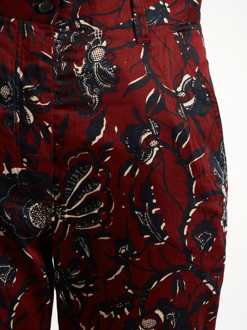 Janelle floral-print trousers | Isabel Marant Étoile | MATCHESFASHION UK