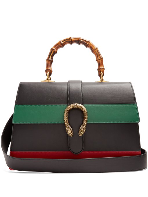 Dionysus bamboo-handle large leather tote | Gucci | MATCHESFASHION US