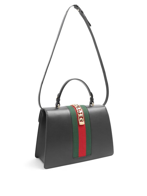 Sylvie large leather shoulder bag | Gucci | MATCHESFASHION.COM US