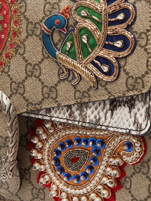 Dionysus GG Supreme embellished large shoulder bag | Gucci | MATCHESFASHION UK