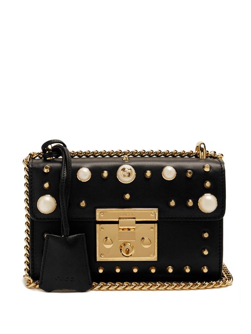 Mini Padlock embellished shoulder bag | Gucci | MATCHESFASHION US