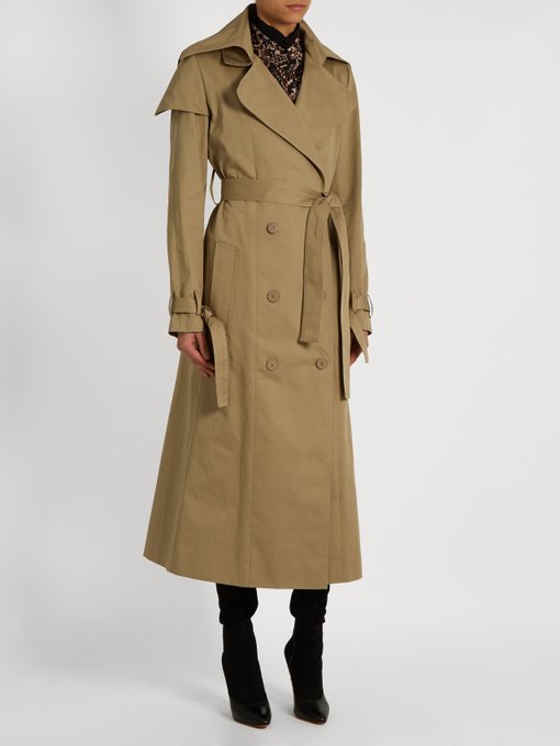 Drita cotton-twill trench coat | Preen Line | MATCHESFASHION UK