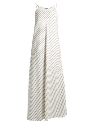 Striped silk dress | The Row | MATCHESFASHION.COM UK