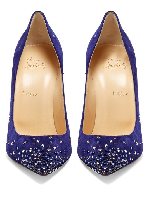 royal blue christian louboutin