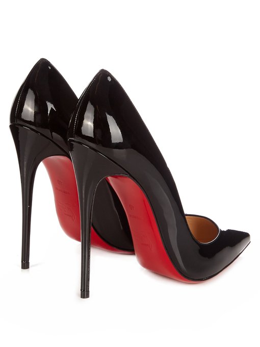 christian louboutin so kate 12 patent leather pumps
