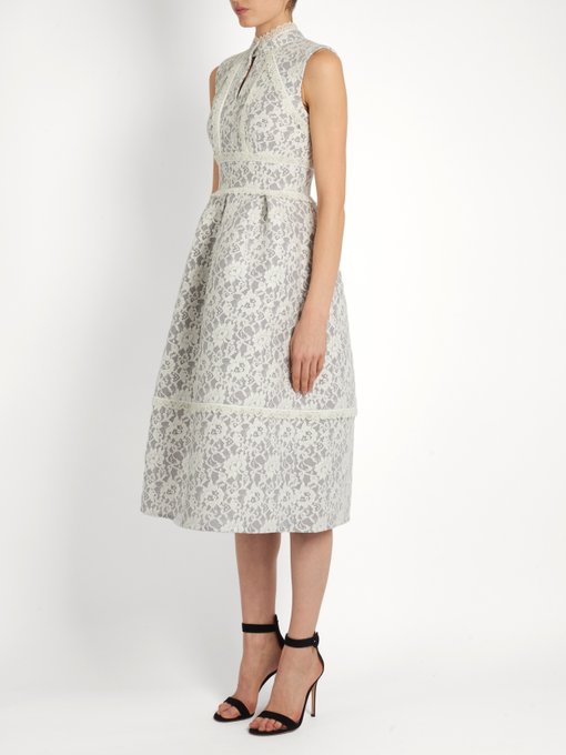 Zinaida floral-lace structured dress | Erdem | MATCHESFASHION UK