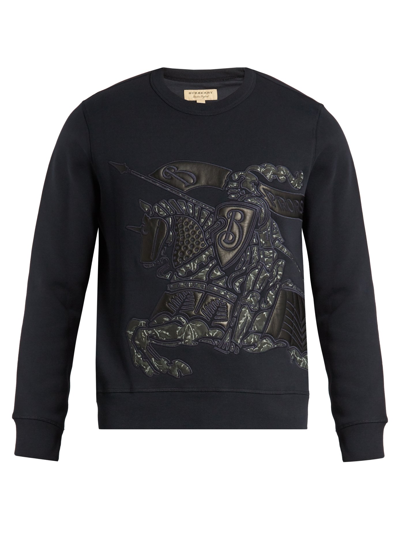 Burberry Equestrian Knight Logo T-Shirt : Remixed classics in a montage ...