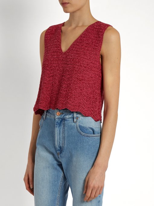 Hewson Vneck crochet top Rachel Comey MATCHESFASHION UK