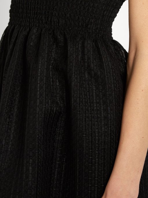 EMILIA WICKSTEAD Giovanna Scoop-Neck Sleeveless Dress, Colour: Black ...