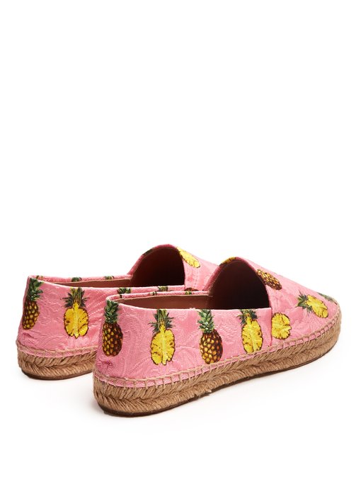 pineapple espadrilles