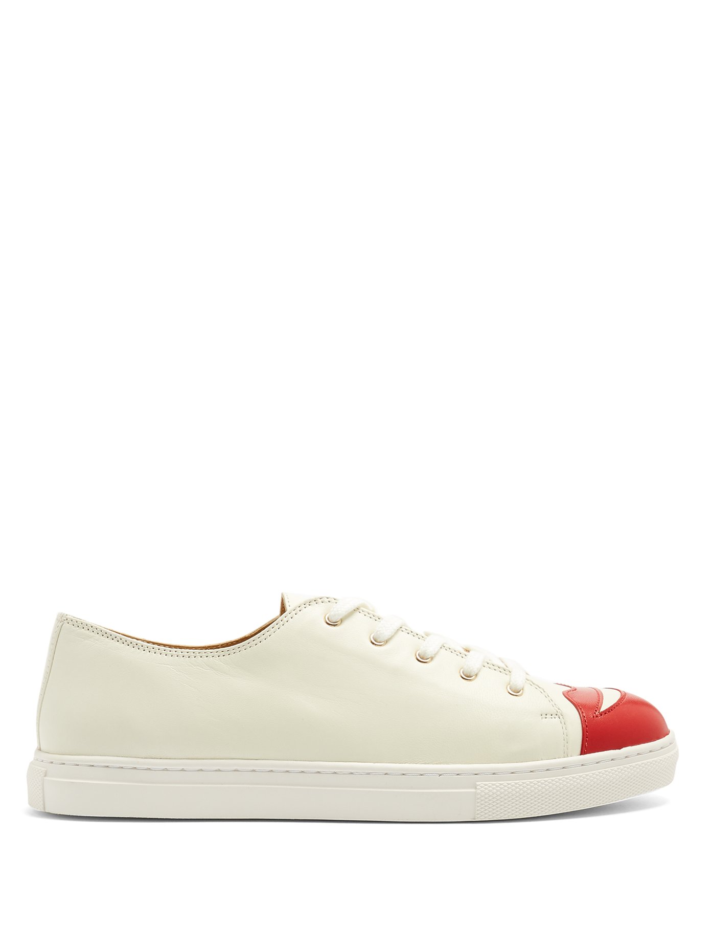 Kiss Me low-top leather trainers 