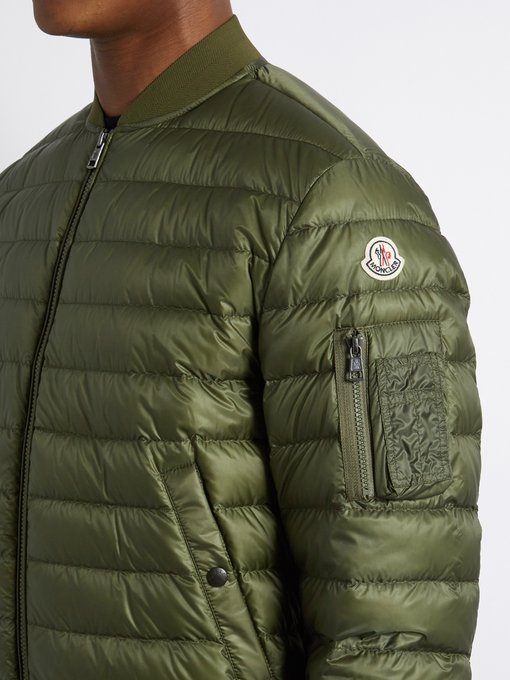 moncler aiden quilted bomber jacket