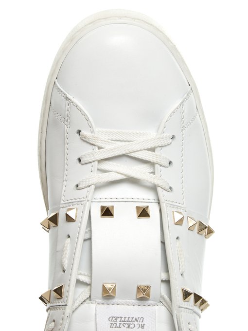 Rockstud Untitled #11 low-top leather 