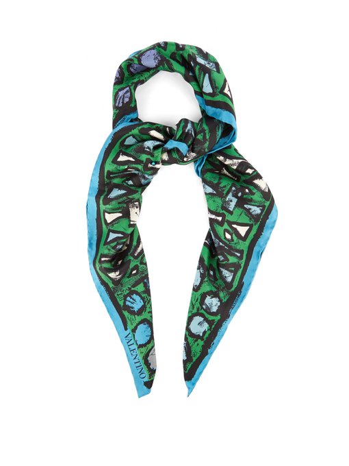 Panama silk scarf | Valentino | MATCHESFASHION US