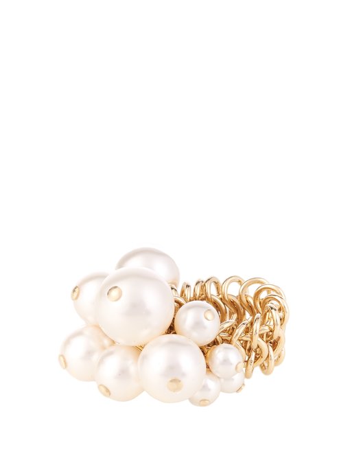 Faux-pearl cluster ring | Lanvin | MATCHESFASHION UK