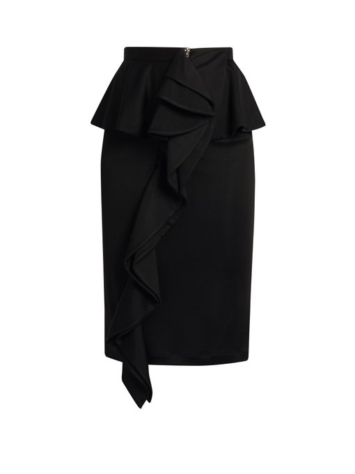 Ruffled jersey skirt | Givenchy | MATCHESFASHION UK