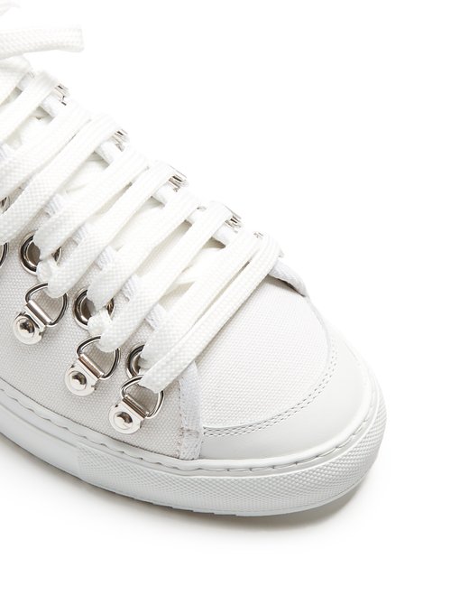 jw anderson canvas sneakers