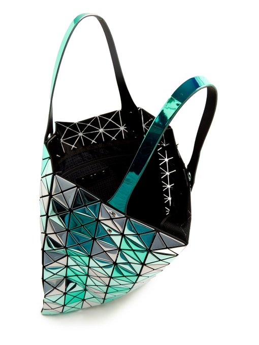 BAO BAO ISSEY MIYAKE Prism Metallic Tote, Colour: Iridescent Tonal ...