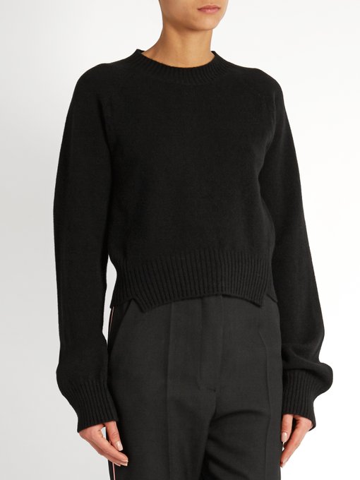 Invidia asymmetric-hem wool-blend sweater | Haider Ackermann ...