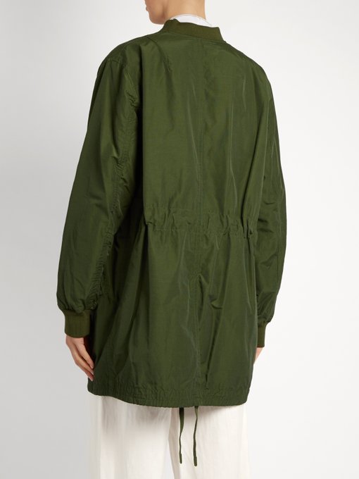 Zip-front cotton-blend coat | Vince | MATCHESFASHION UK
