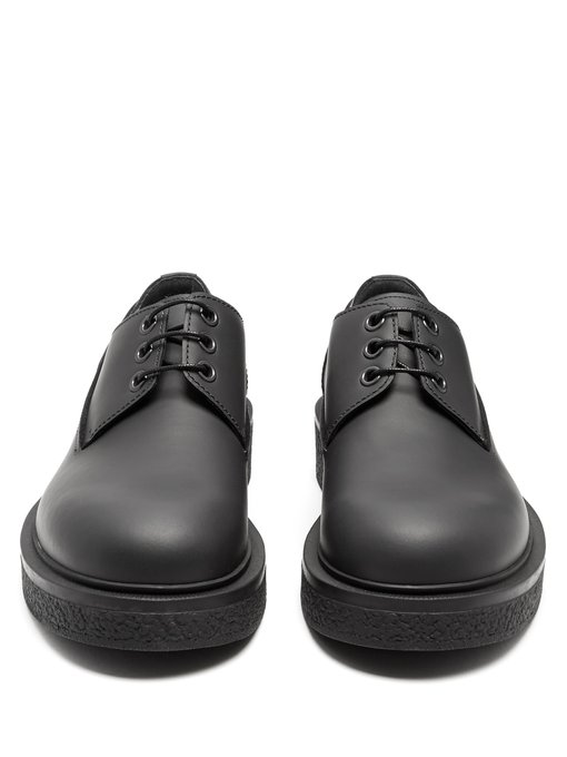 Round-toe leather derby shoes | Lanvin | MATCHESFASHION US