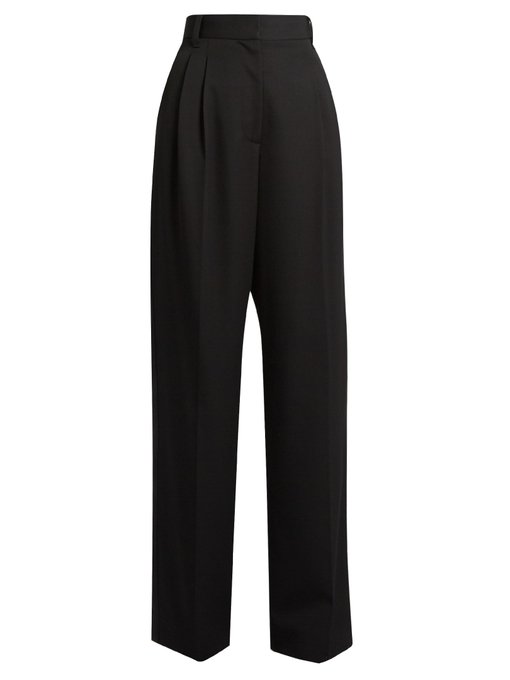 Contrast-trim wool trousers | Marc Jacobs | MATCHESFASHION UK
