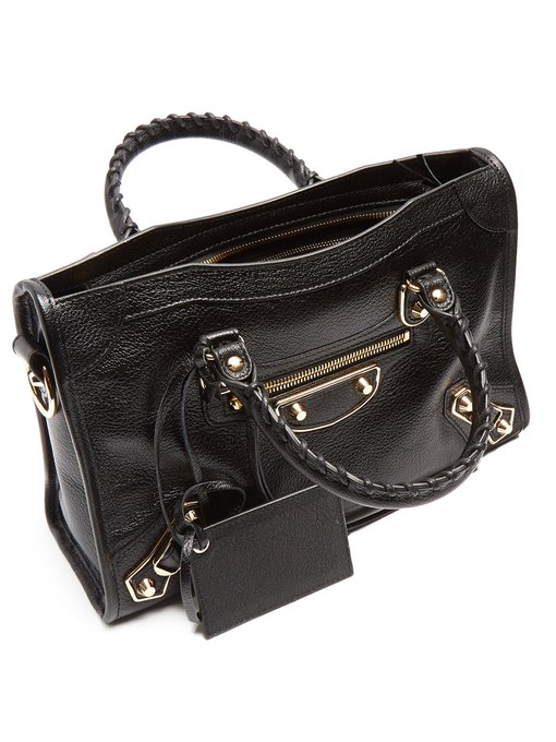 Classic Metallic Edge City small leather bag | Balenciaga ...